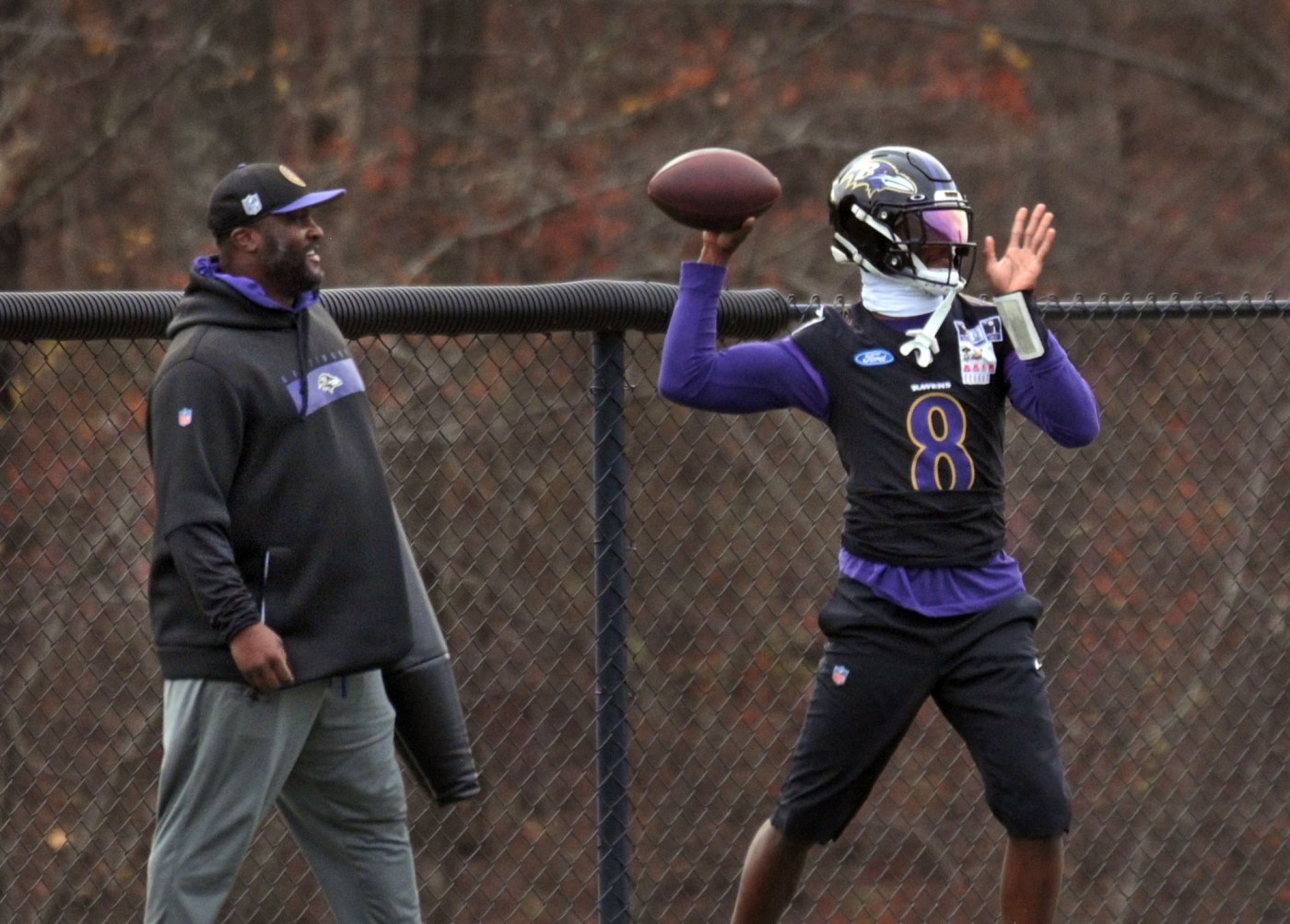 Lamar Jackson Returns to Practice Ahead of Browns Showdown